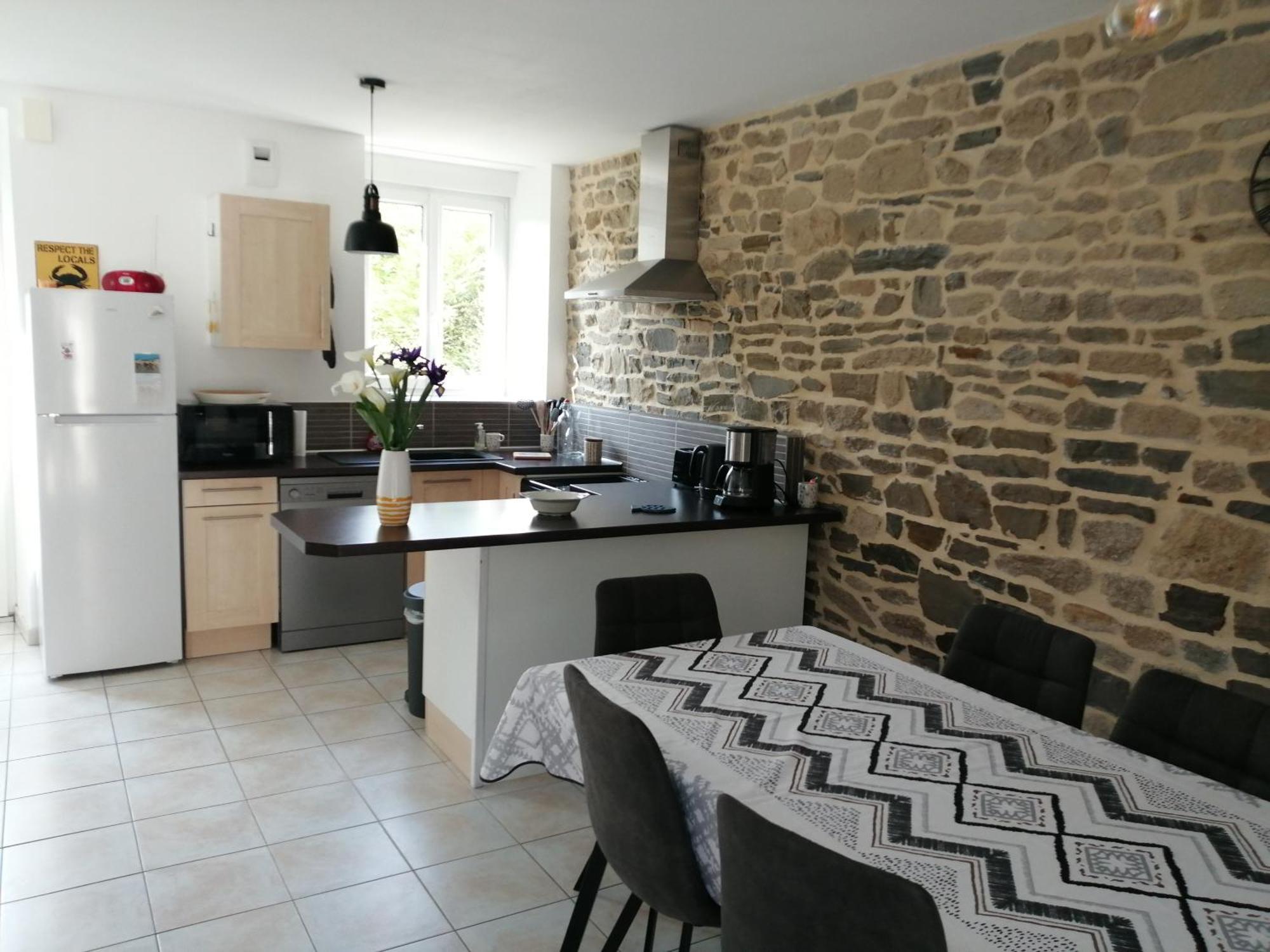 Maison Jullouville Au Calme Eksteriør billede